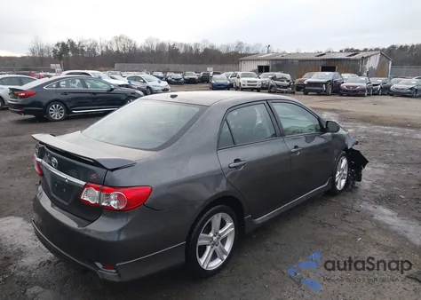 2013 Toyota Corolla S из США, поврежденный, VIN 2T1BU4EEXDC013486